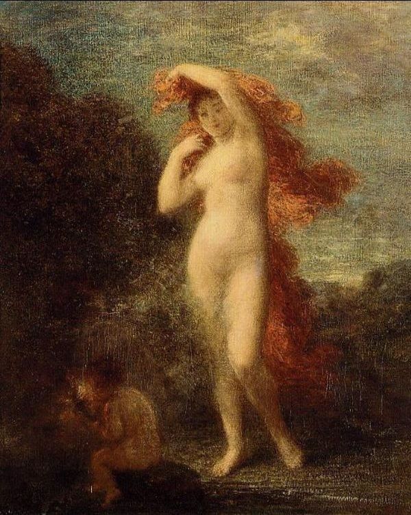 Henri Fantin-Latour Venus and Cupid